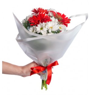 gerbera papatya buketi